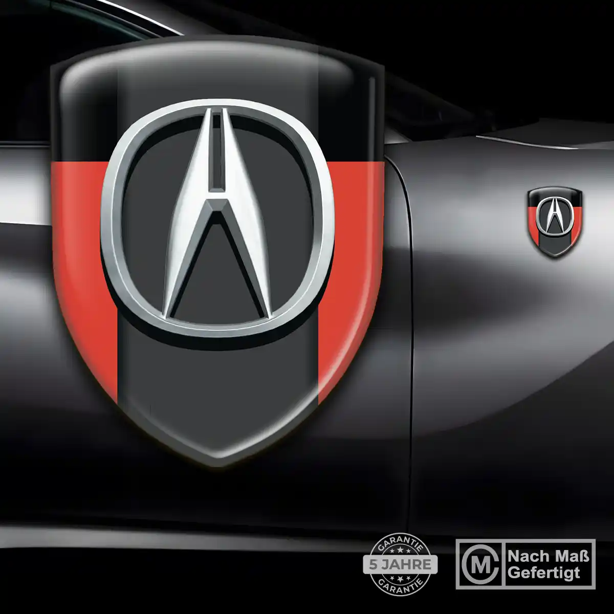 Acura 3D Gel Aufkleber Embleme Auto Hohe Qualität