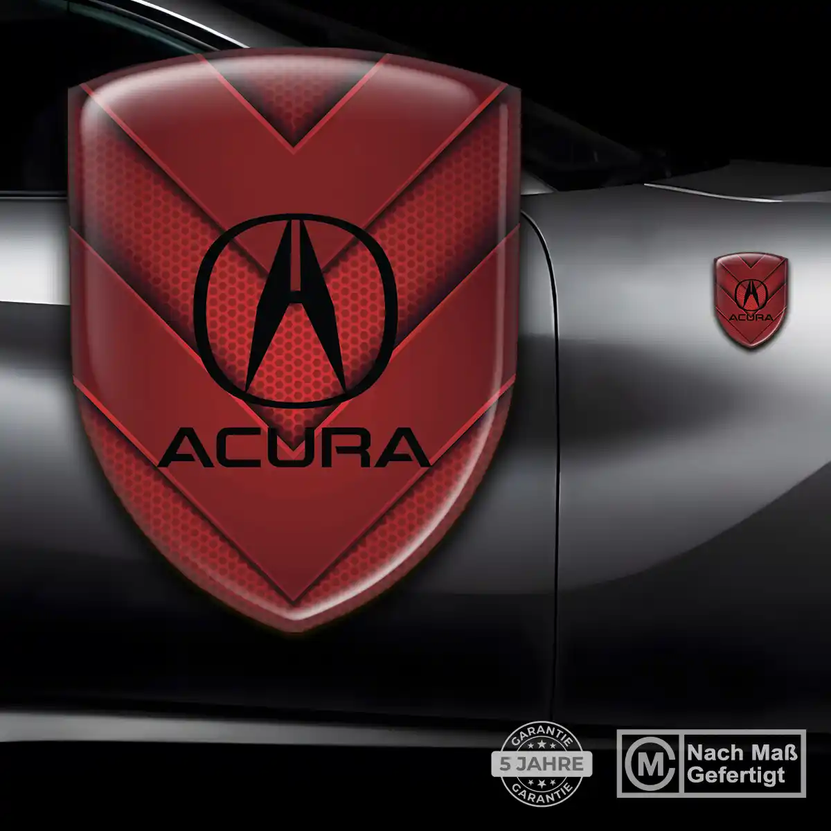 Acura 3D Gel Aufkleber Embleme Auto Premiumqualität