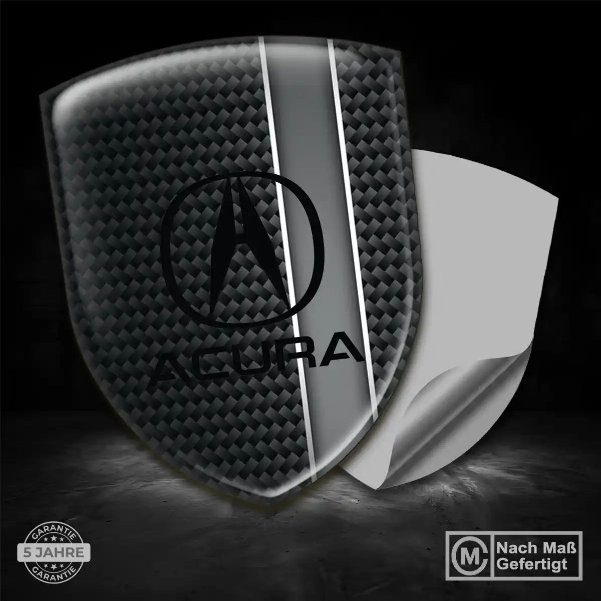 Acura 3D Gel Aufkleber Embleme Auto Stilvolles Design