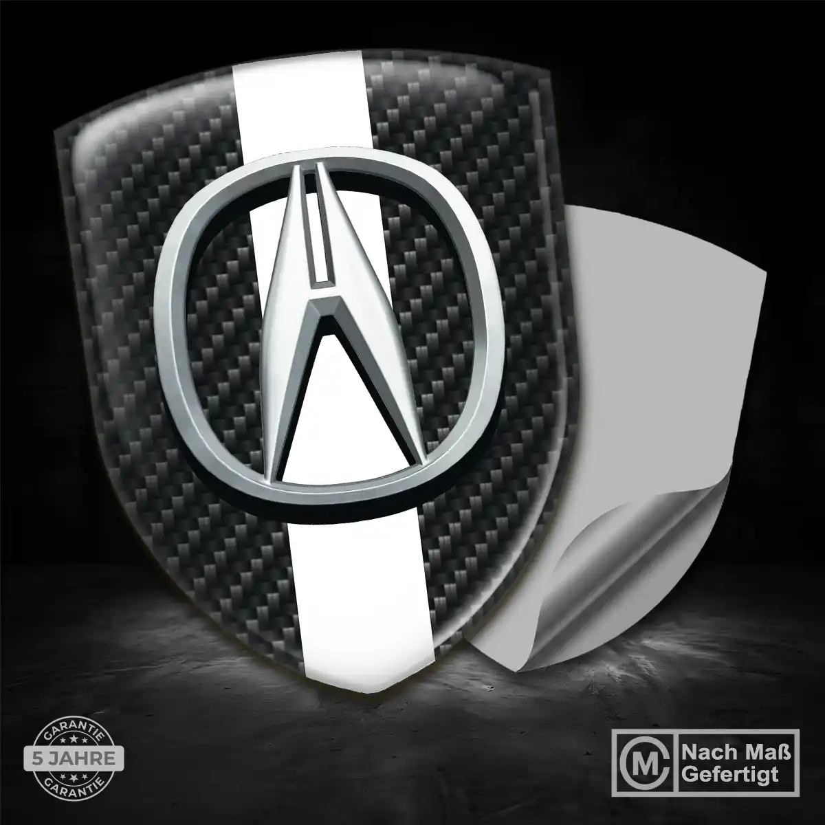 Acura 3D Gel Aufkleber Embleme Exterieurdesign