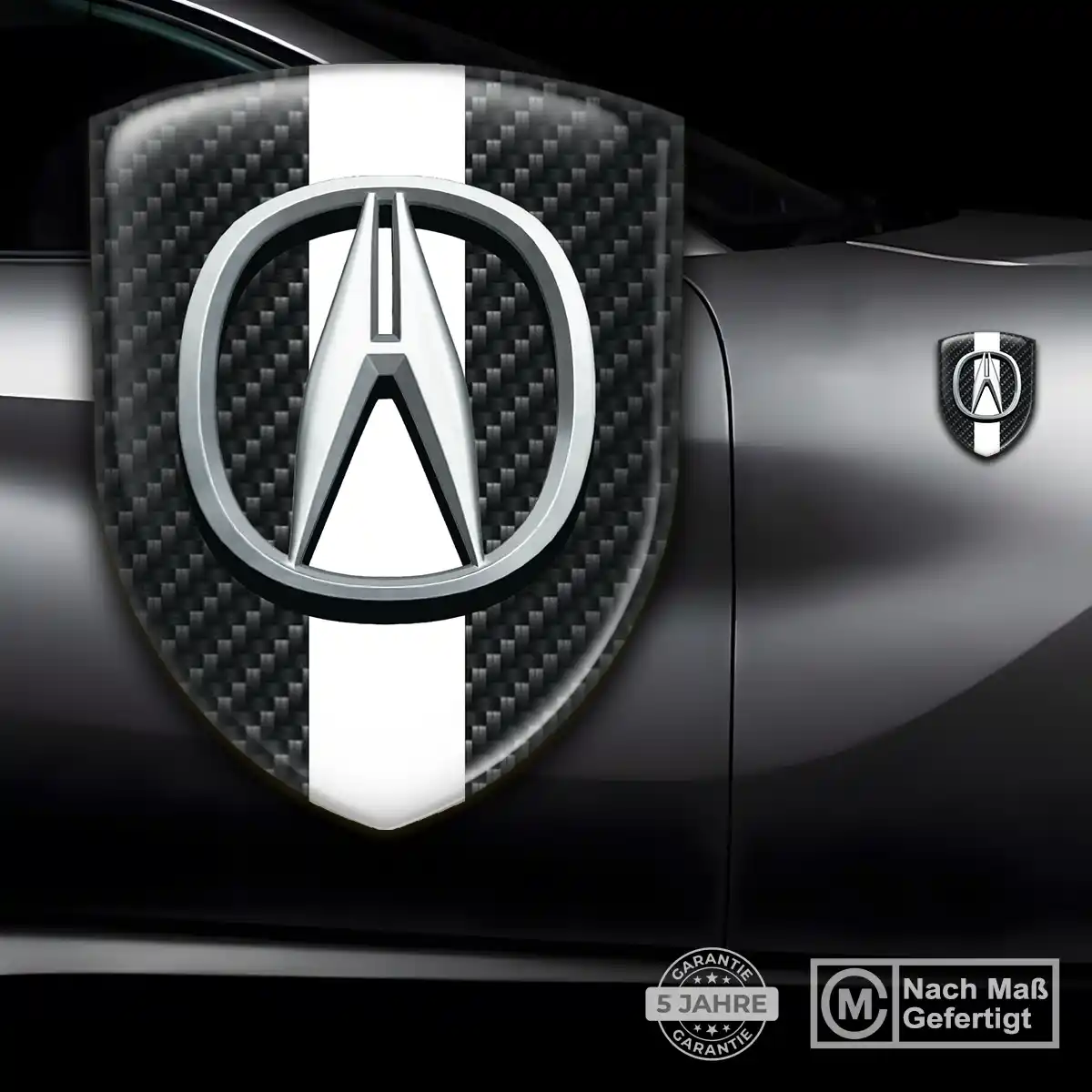 Acura 3D Gel Aufkleber Embleme Exterieurdesign