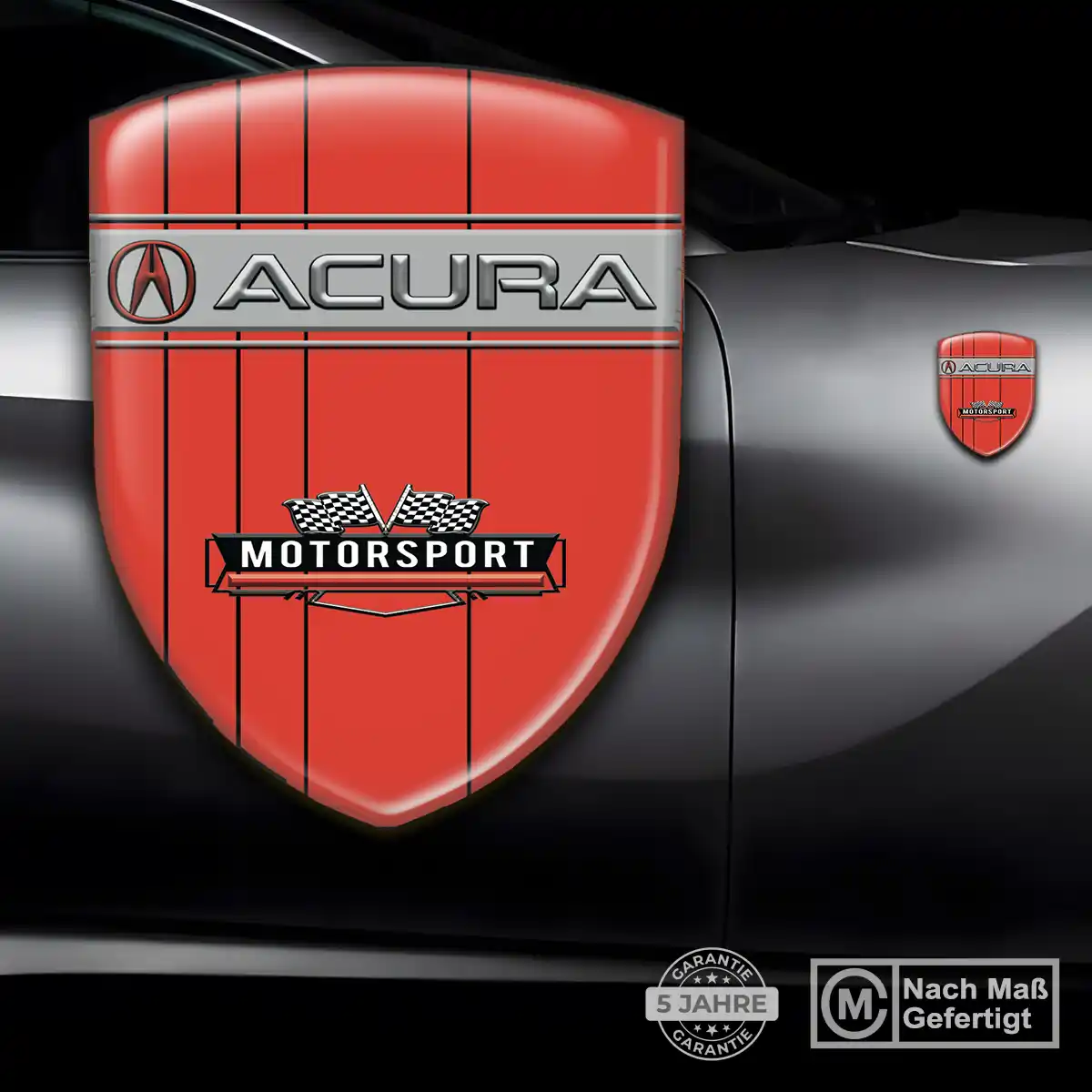 Acura 3D Gel Aufkleber Embleme Hohe Qualität