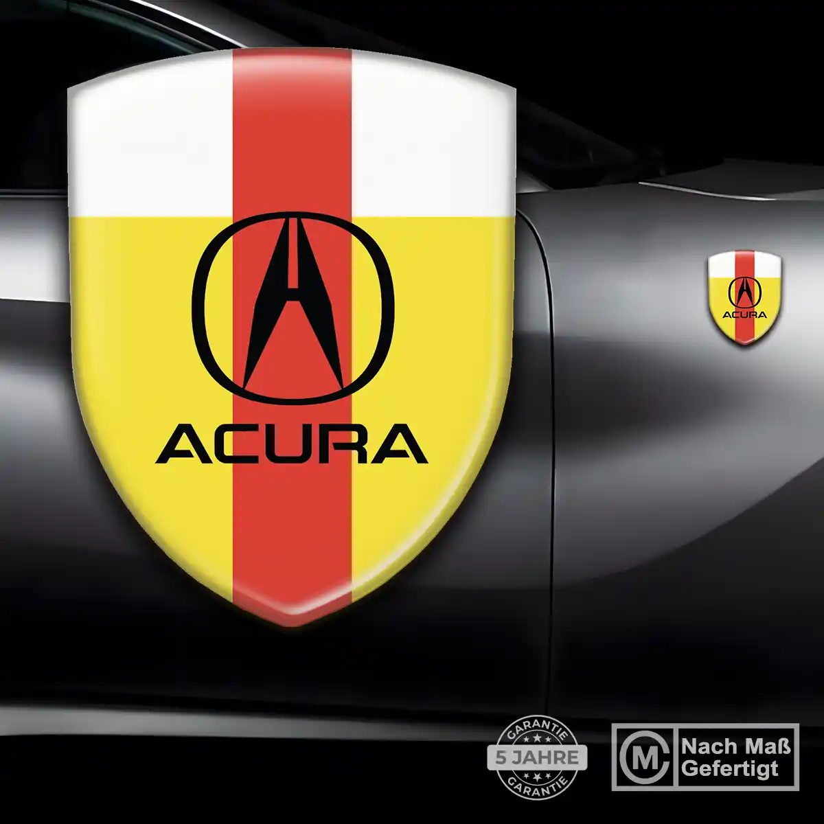 Acura 3D Gel Aufkleber Embleme Limitierte Auflage