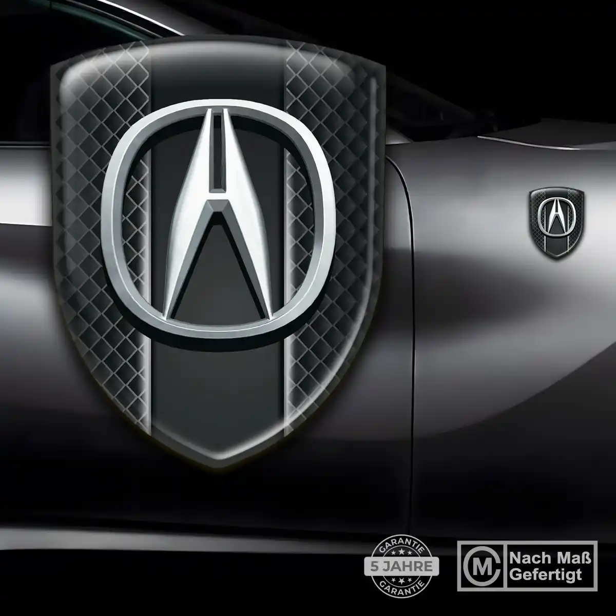 Acura 3D Gel Aufkleber Embleme Premium-Edition