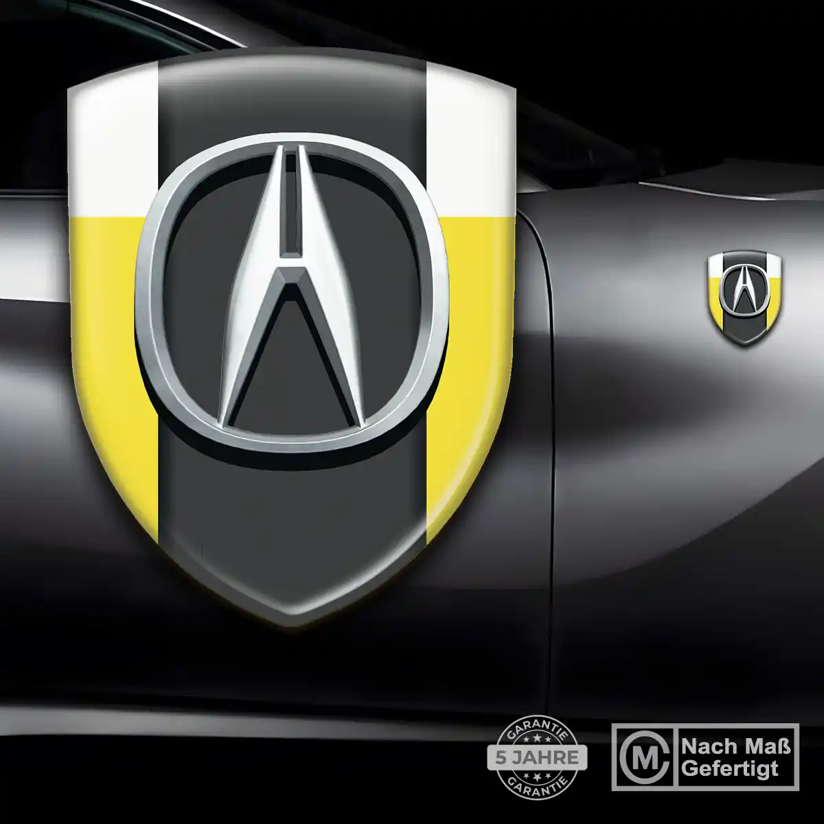 Acura 3D Gel Aufkleber Embleme Premiumqualität