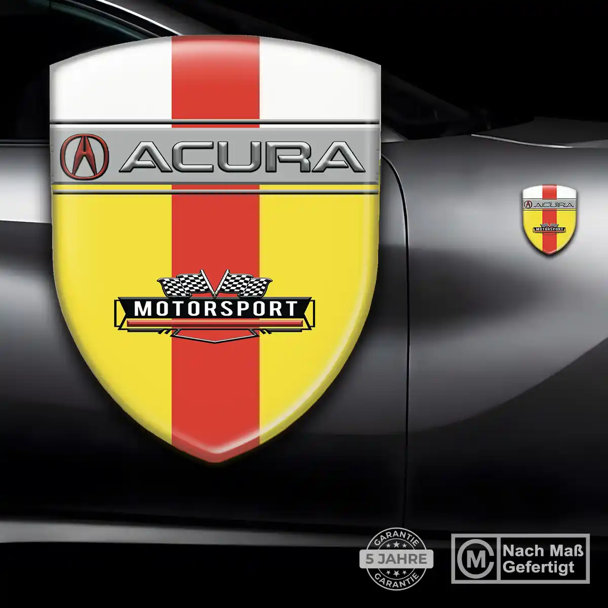 Acura 3D Gel Aufkleber Embleme Stilvolles Design