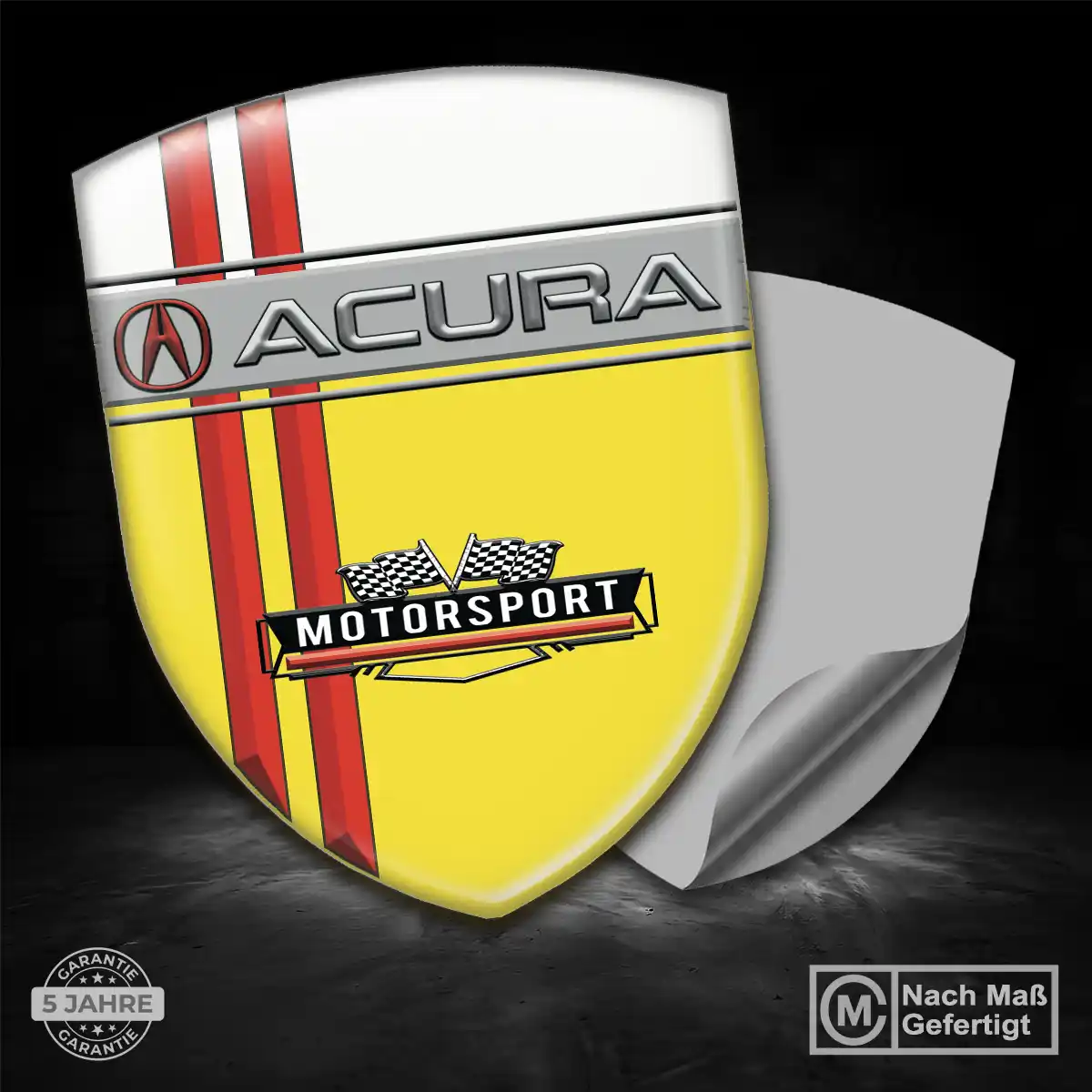 Acura 3D Gel Aufkleber Embleme Tuningfahrzeug