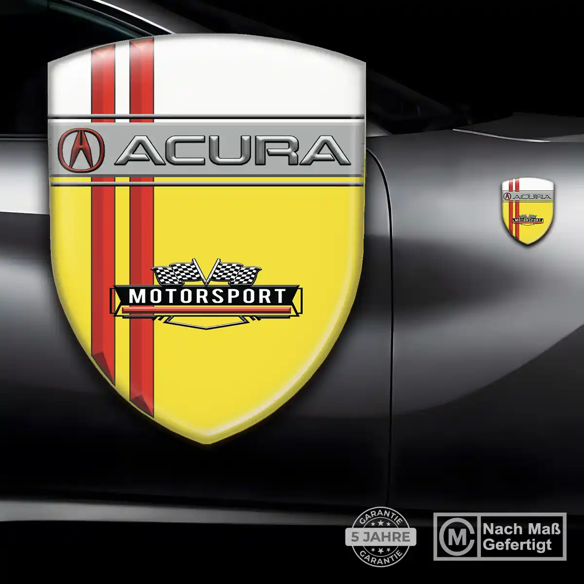 Acura 3D Gel Aufkleber Embleme Tuningfahrzeug