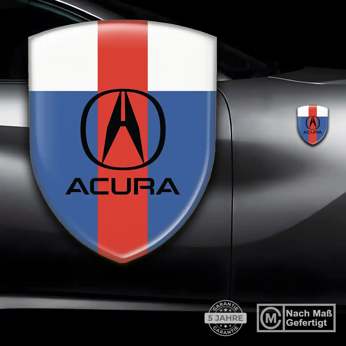 Acura 3D Gel Aufkleber Hochwertiges Harz