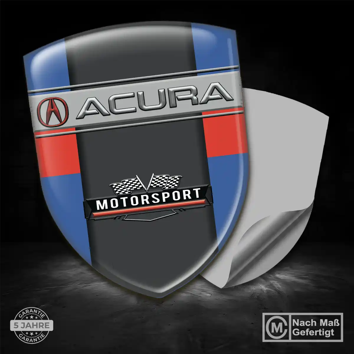 Acura 3D Gel Aufkleber Interieurdesign