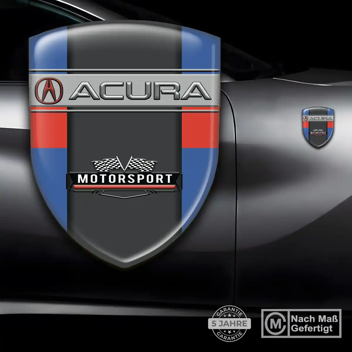 Acura 3D Gel Aufkleber Interieurdesign