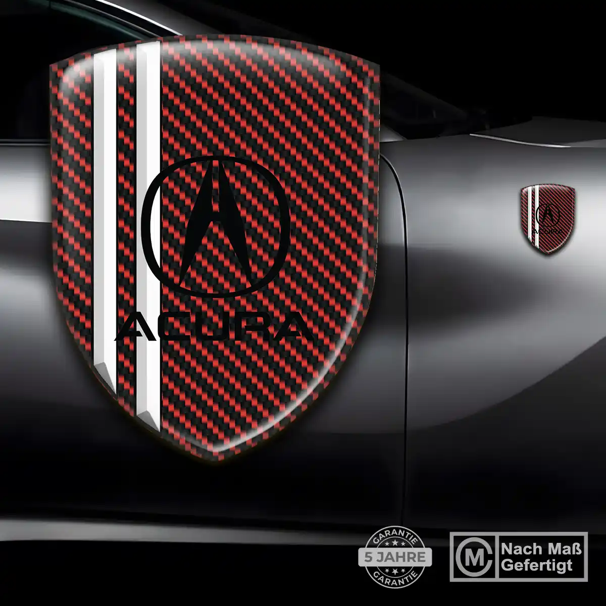 Acura 3D Gel Aufkleber Premiumqualität
