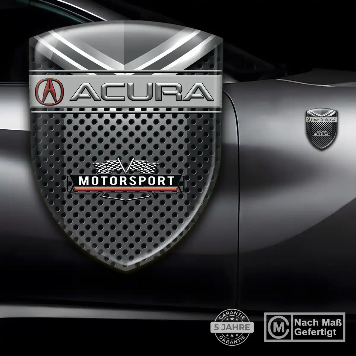 Acura 3D Gel Aufkleber Silikon Auto Hohe Qualität