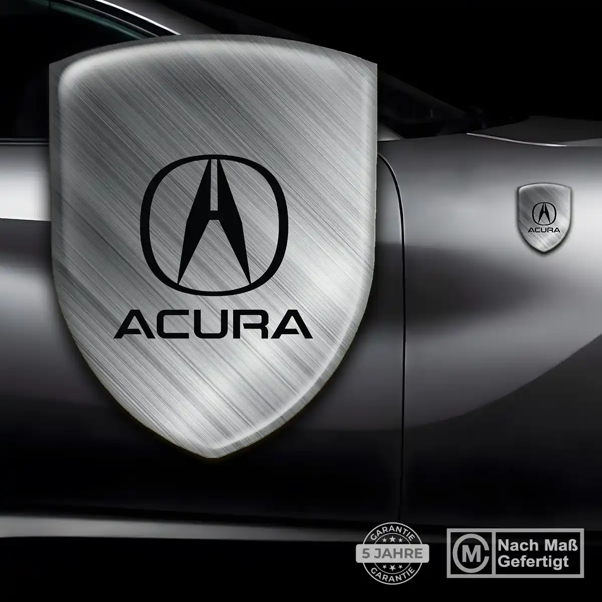 Acura 3D Gel Aufkleber Silikon Auto Luxus-Edition
