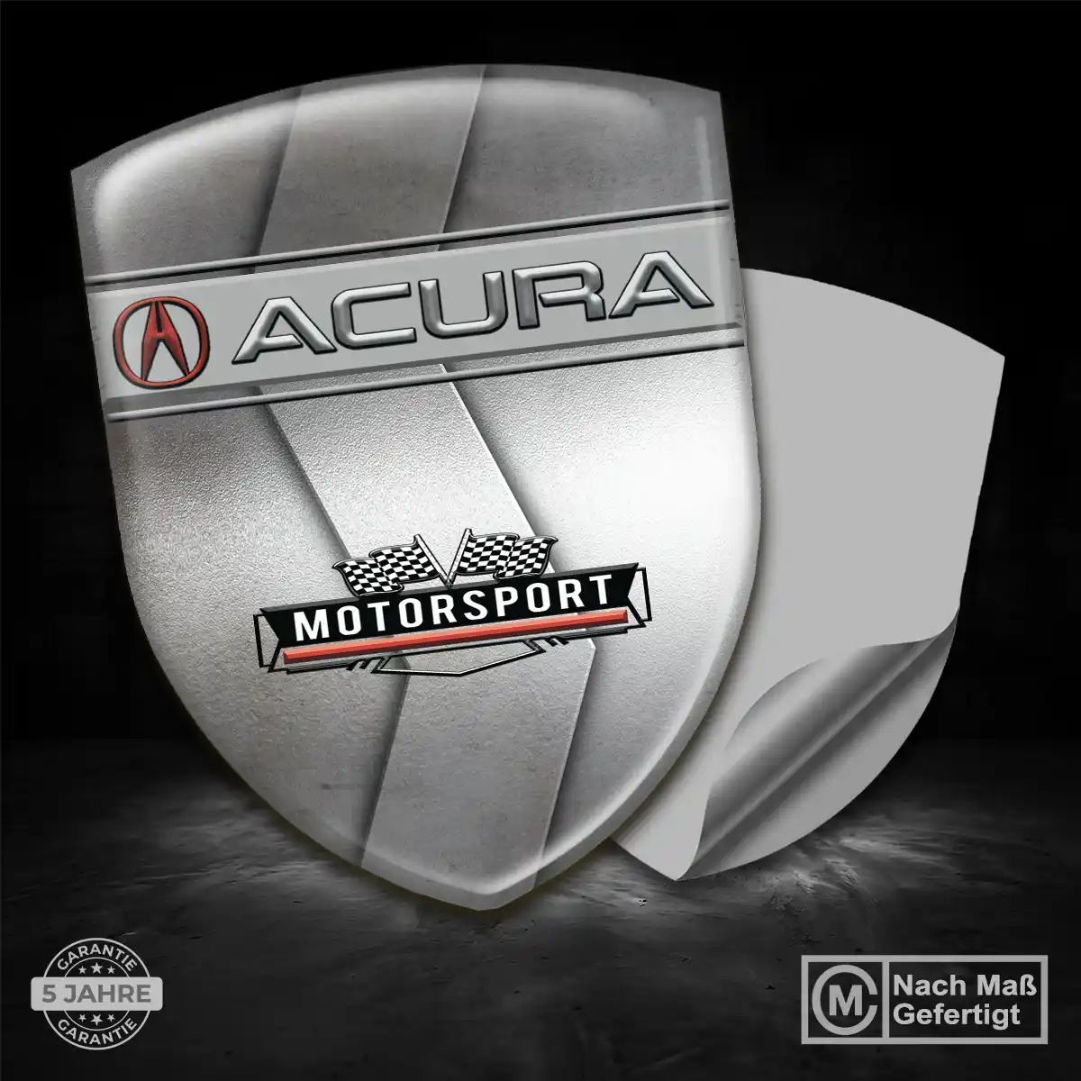 Acura 3D Gel Aufkleber Silikon Exterieurdesign