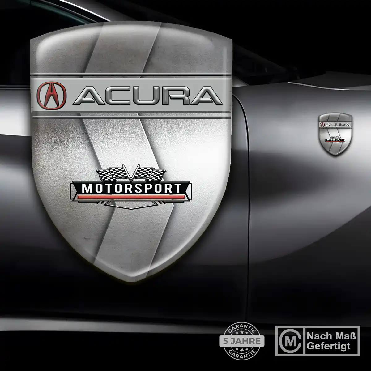 Acura 3D Gel Aufkleber Silikon Exterieurdesign