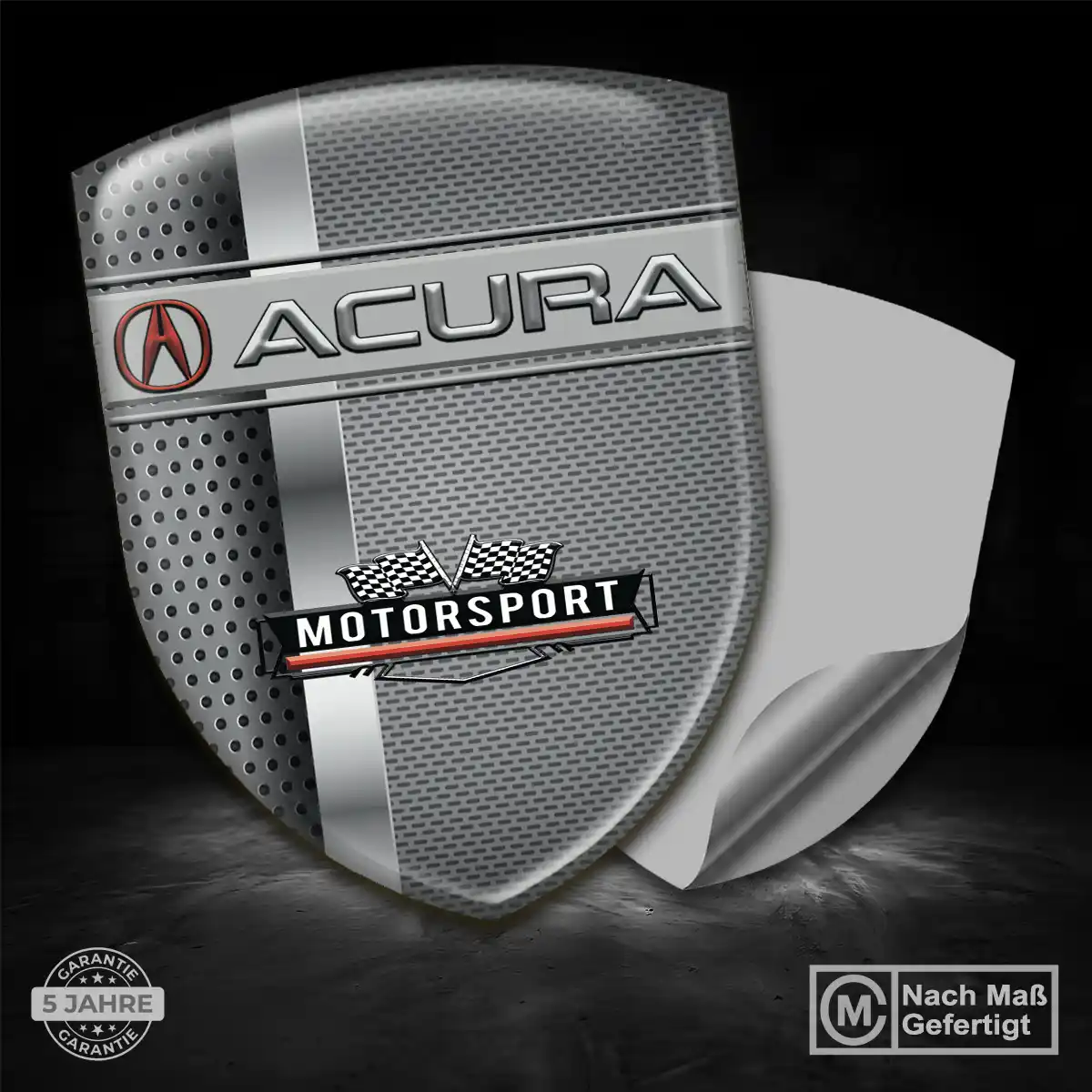 Acura 3D Gel Aufkleber Silikon Hochwertiges Harz