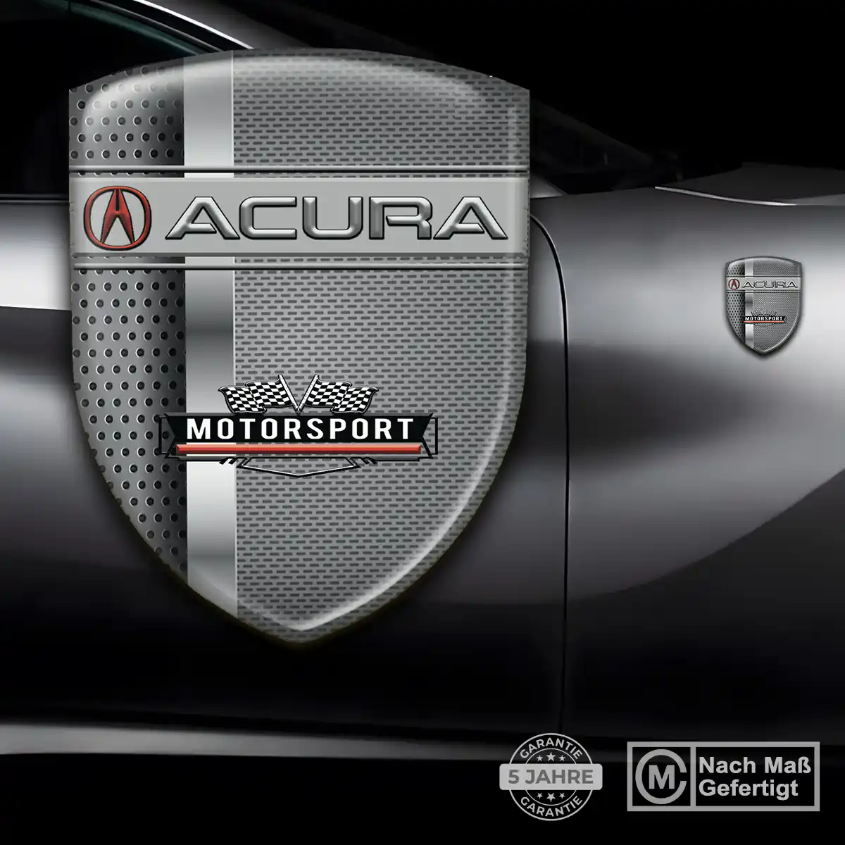Acura 3D Gel Aufkleber Silikon Hochwertiges Harz