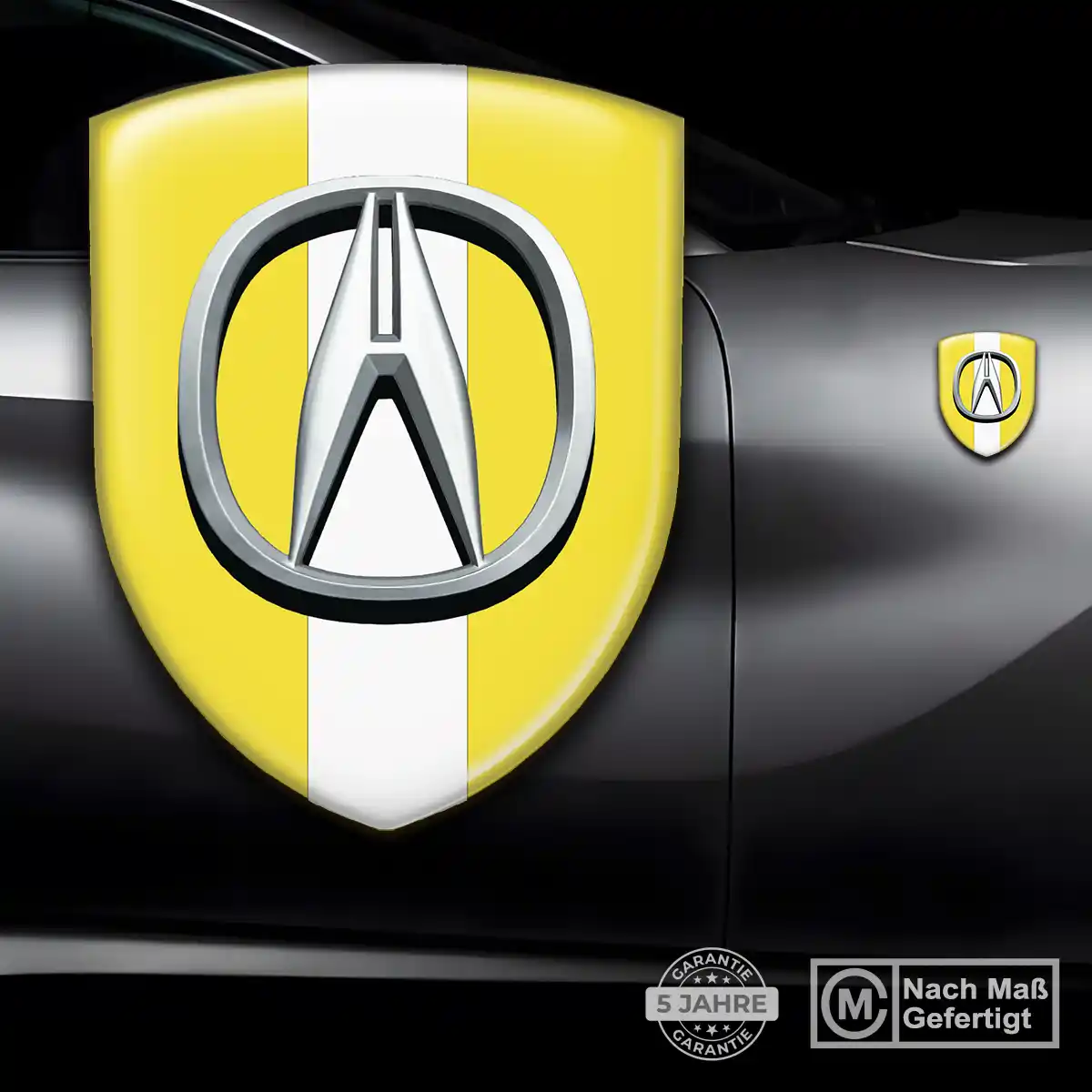 Acura 3D Gel Aufkleber Silikon Premium-Edition