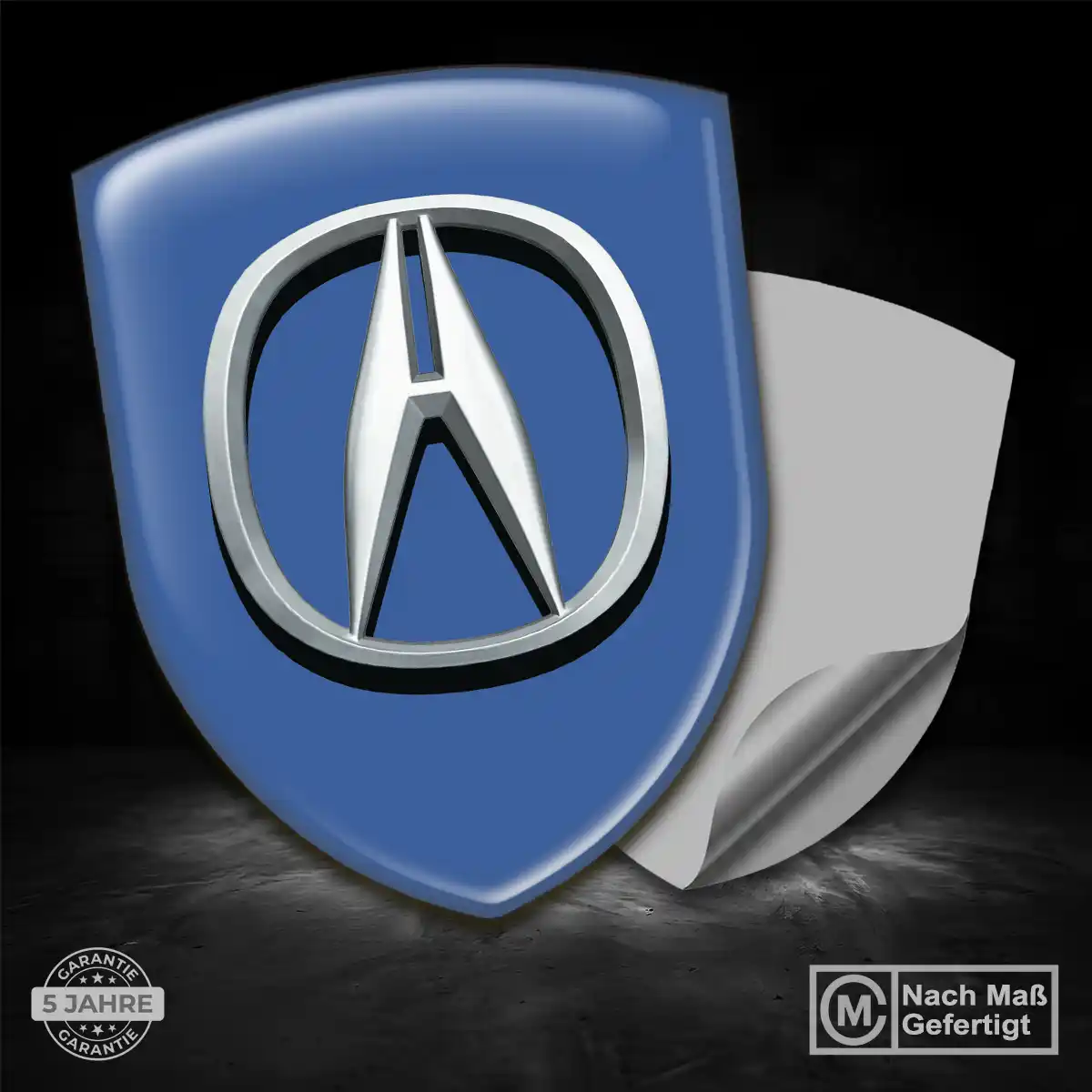 Acura 3D Gel Aufkleber Wappen Auto Hochwertiges Harz