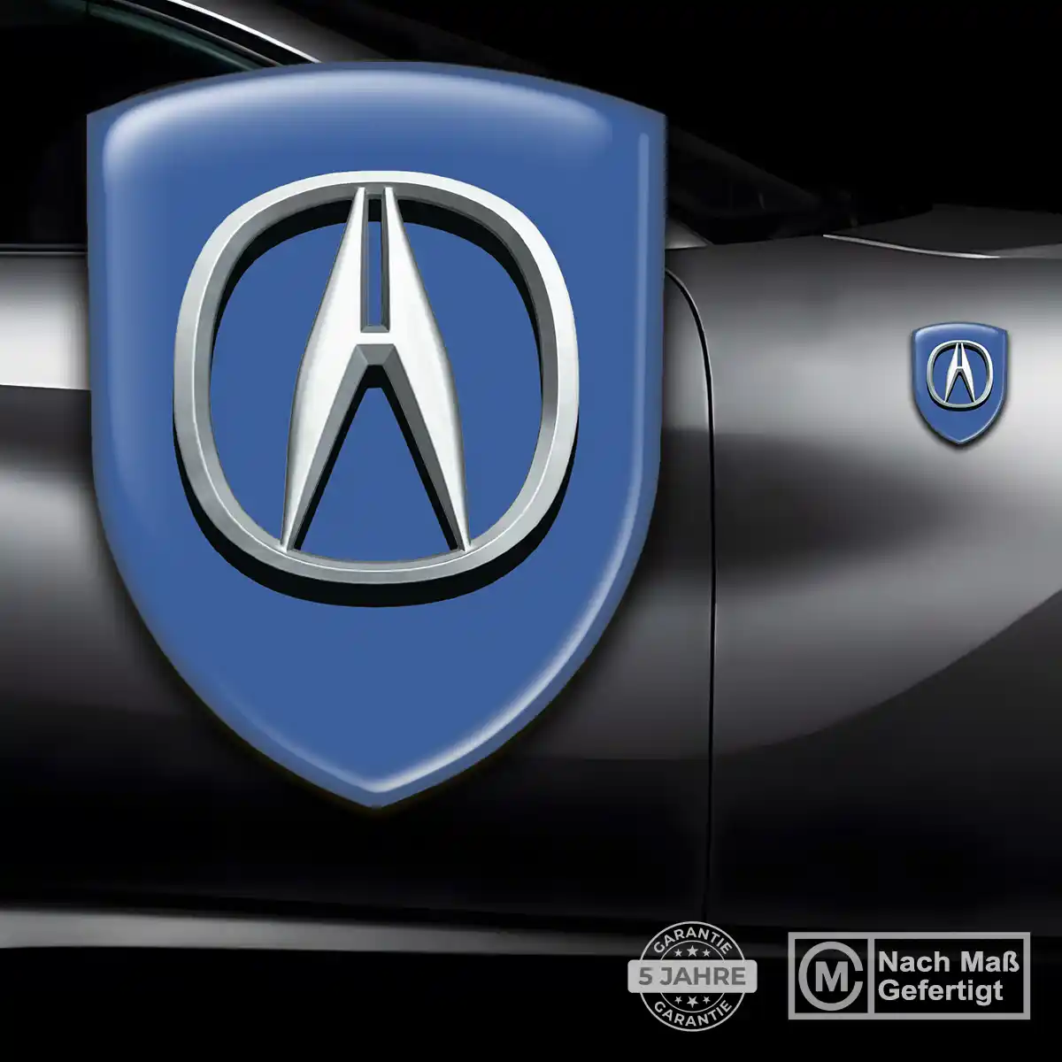 Acura 3D Gel Aufkleber Wappen Auto Hochwertiges Harz