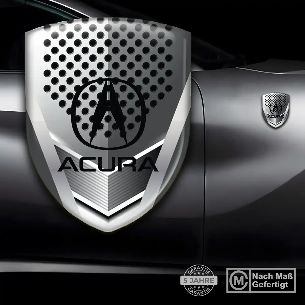 Acura 3D Gel Aufkleber Wappen Auto Limitierte Auflage