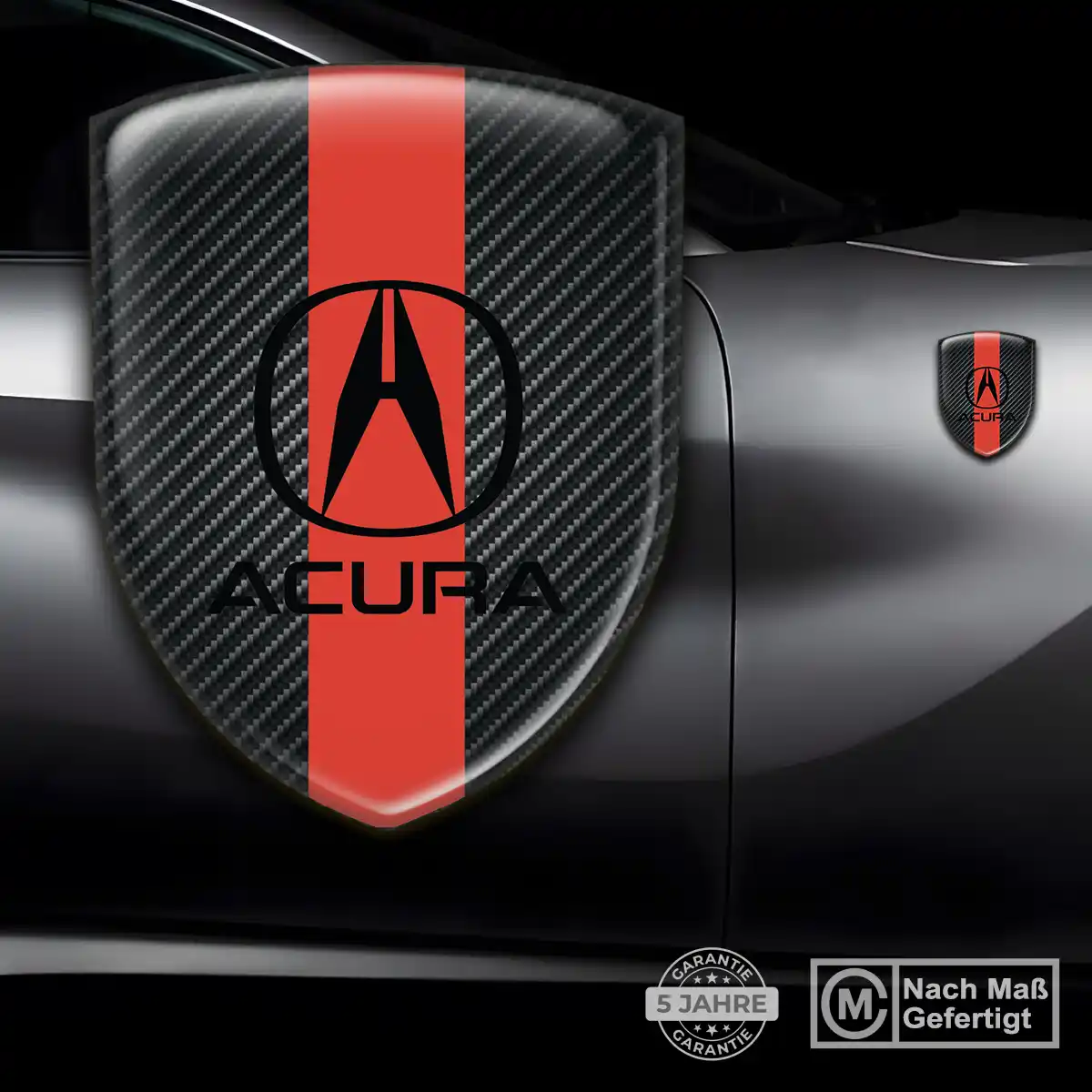 Acura 3D Gel Aufkleber Wappen Auto Luxus-Edition