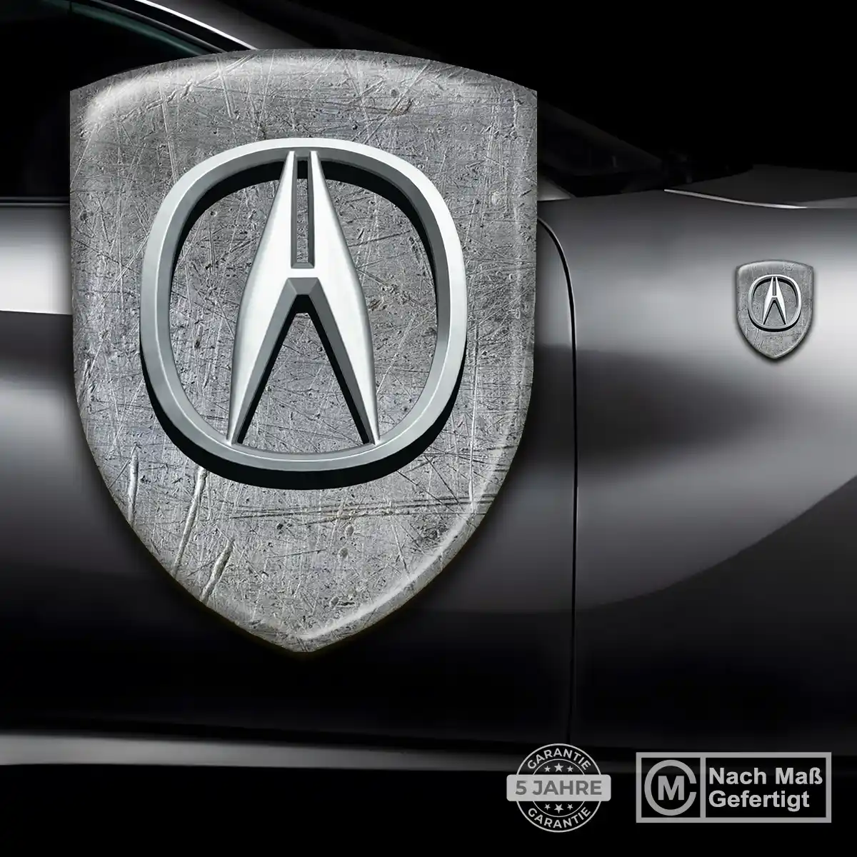 Acura 3D Gel Aufkleber Wappen Hochwertiges Harz