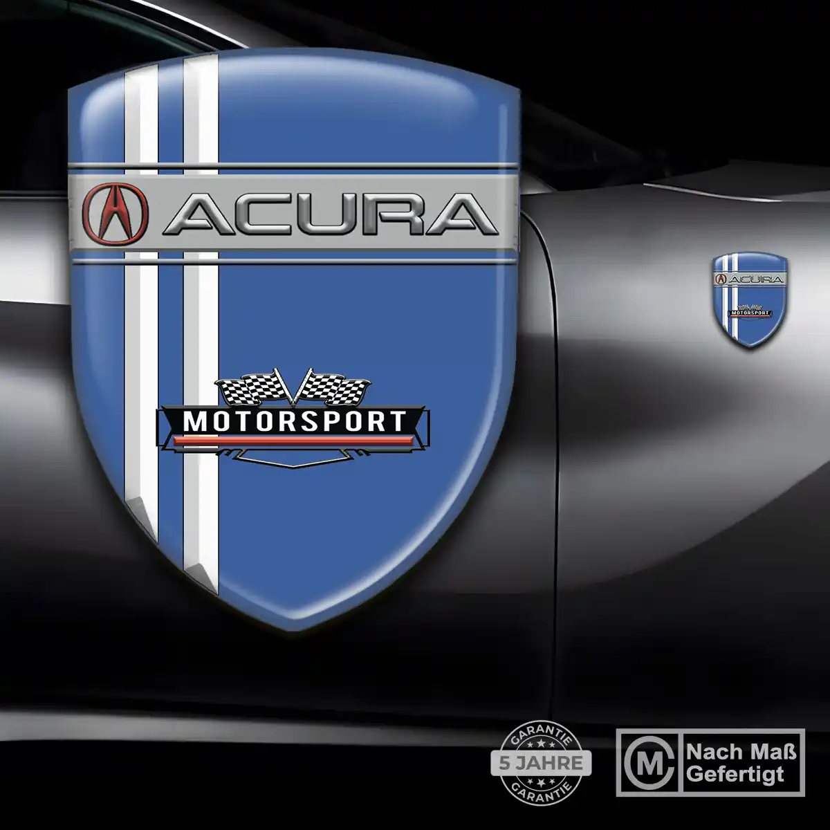 Acura 3D Gel Aufkleber Wappen Hohe Qualität
