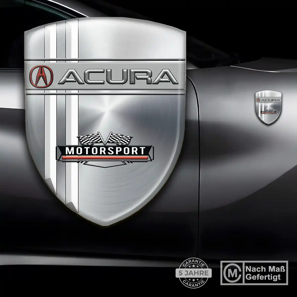 Acura 3D Gel Aufkleber Wappen Limitierte Auflage