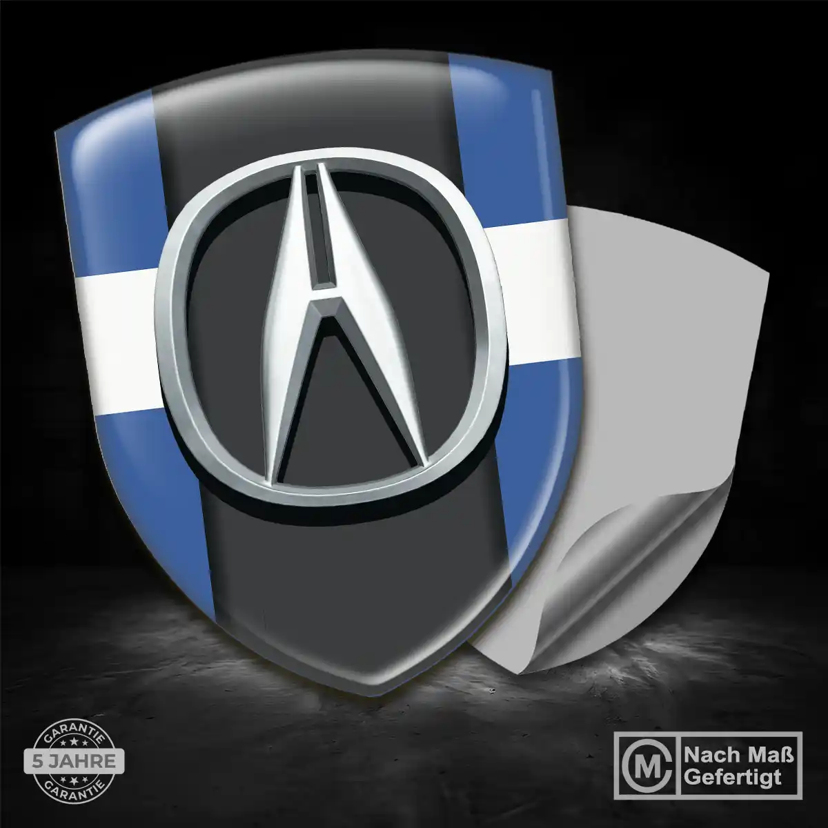 Acura Aufkleber 3D Gel Emblem Auto Interieurdesign
