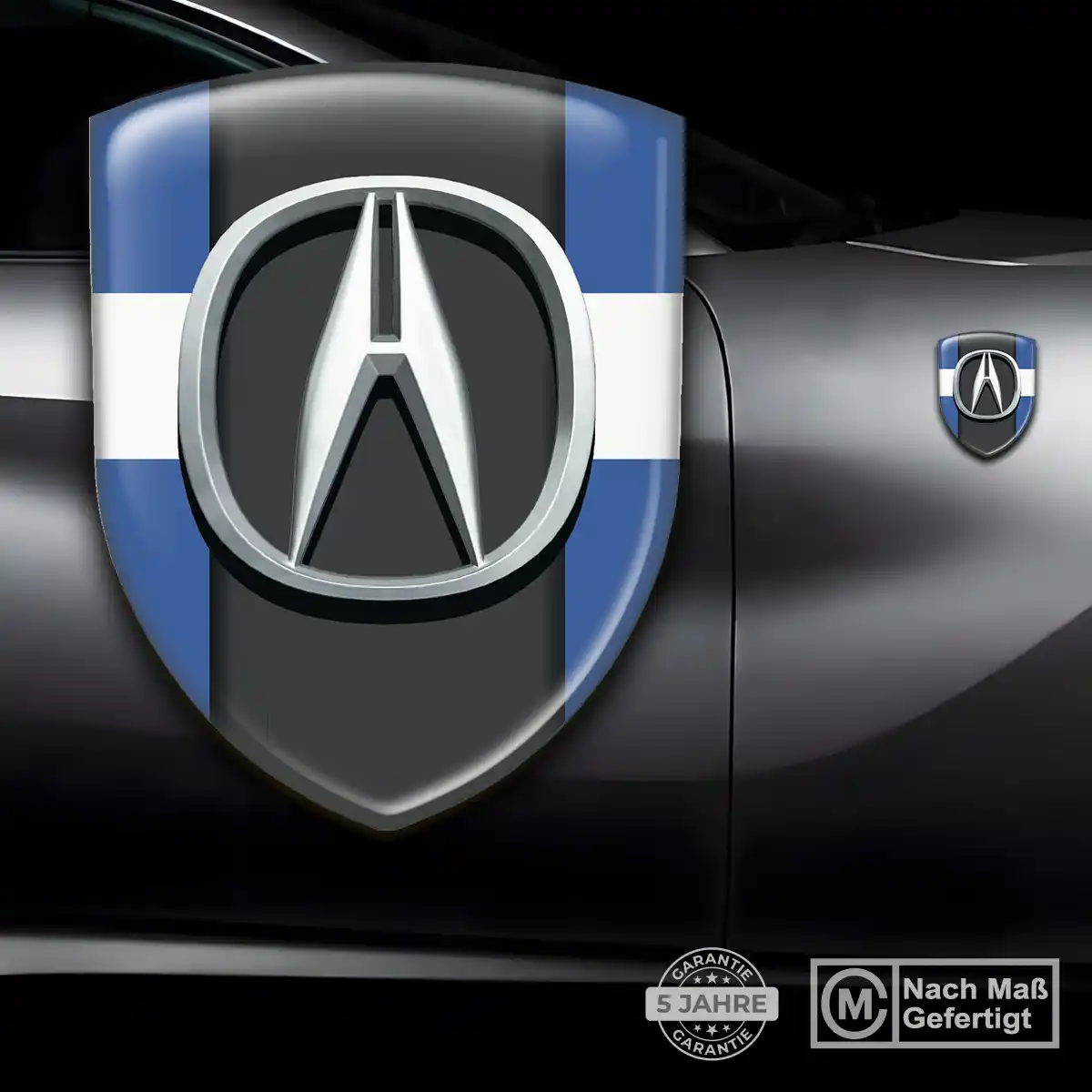 Acura Aufkleber 3D Gel Emblem Auto Interieurdesign