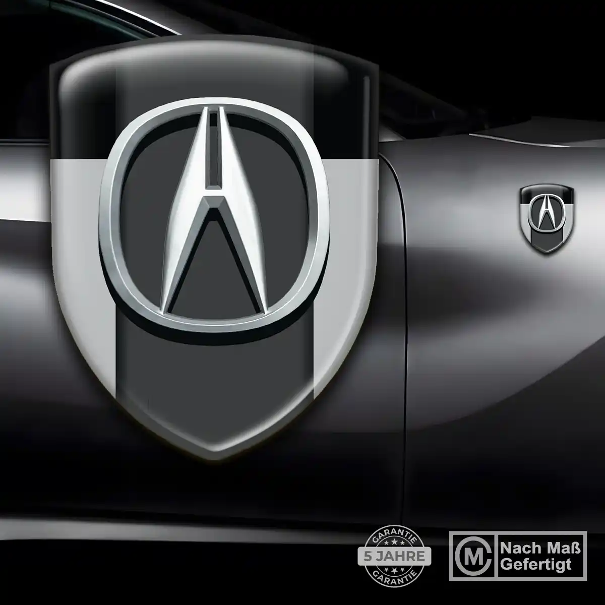 Acura Aufkleber 3D Gel Emblem Interieurdesign
