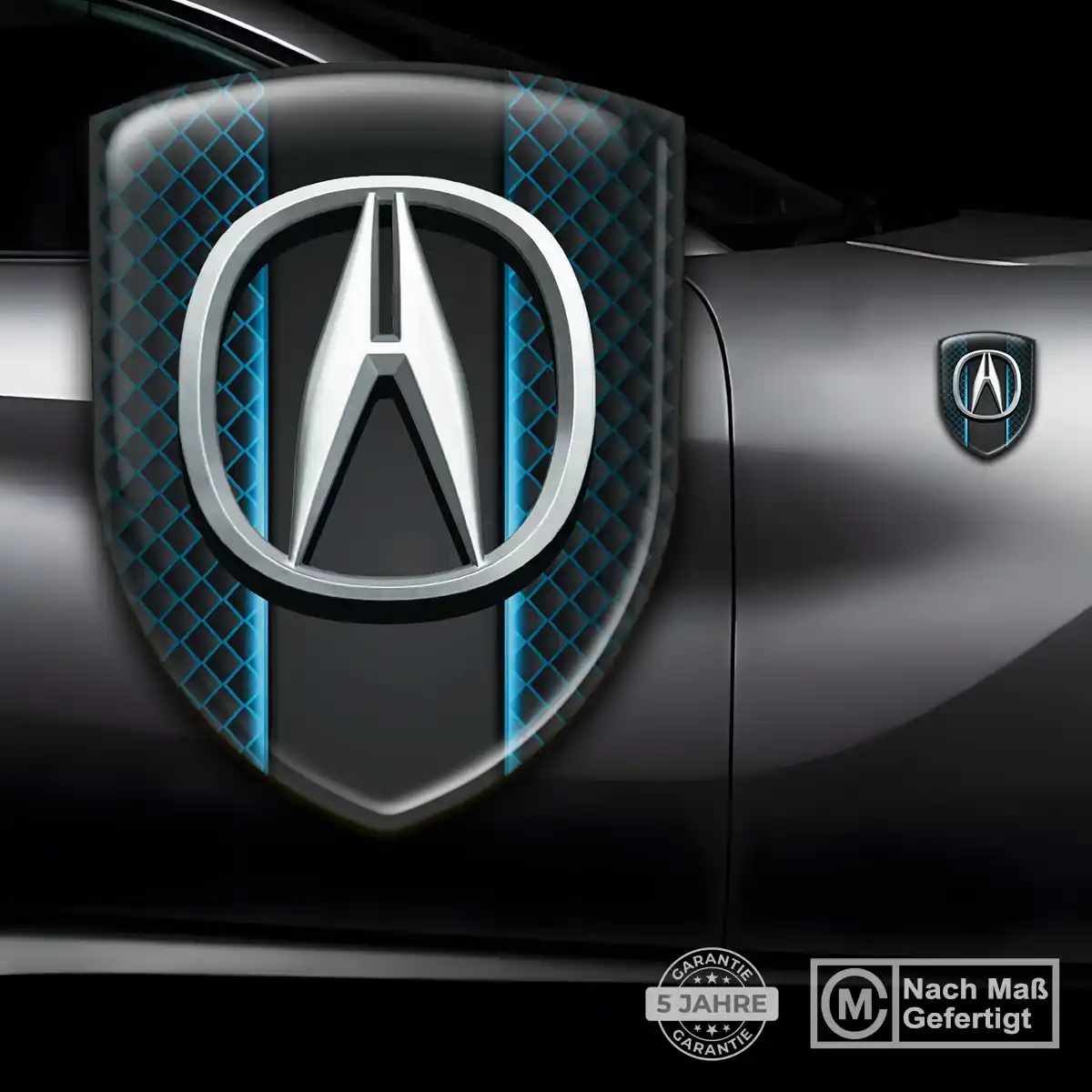 Acura Aufkleber 3D Gel Emblem Stilvolles Design
