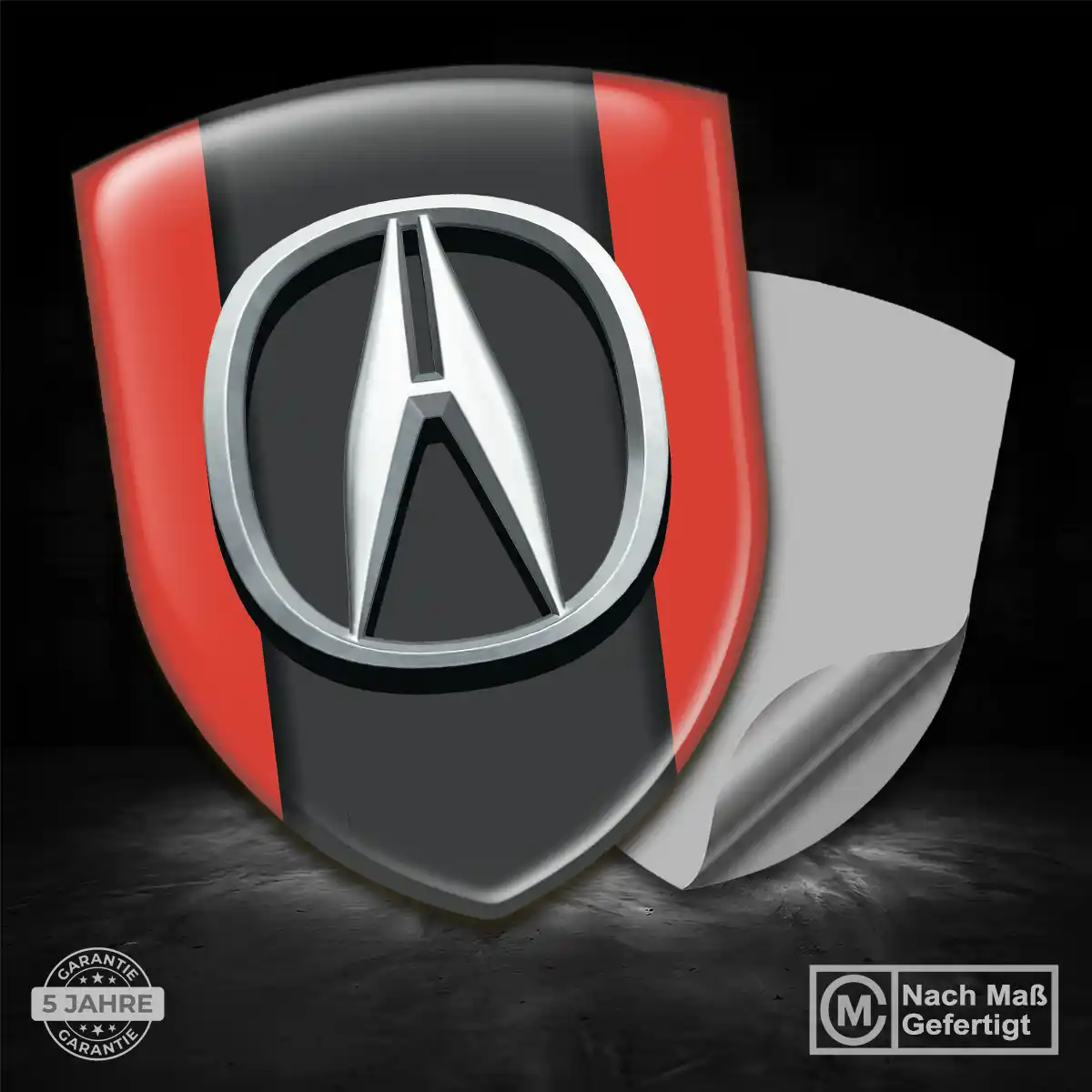 Acura Aufkleber 3D Gel Embleme Auto Exterieurdesign