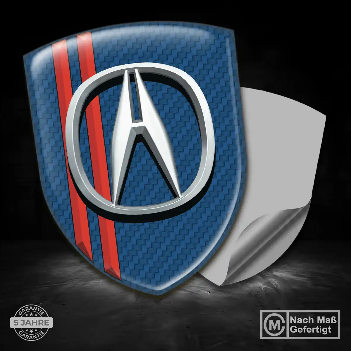 Acura Aufkleber 3D Gel Embleme Auto Premium-Edition