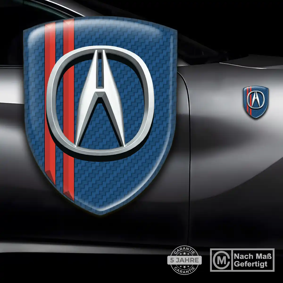 Acura Aufkleber 3D Gel Embleme Auto Premium-Edition