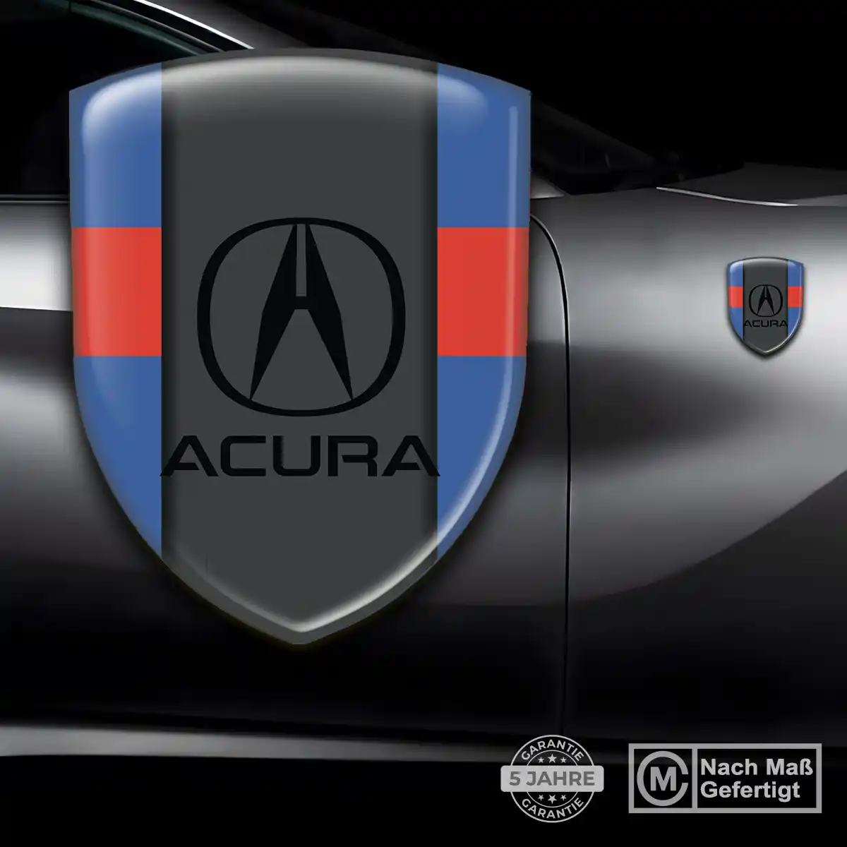 Acura Aufkleber 3D Gel Embleme Auto Premiumqualität