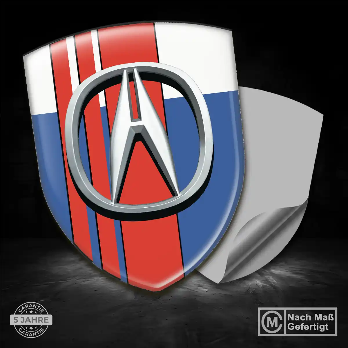 Acura Aufkleber 3D Gel Embleme Auto Stilvolles Design