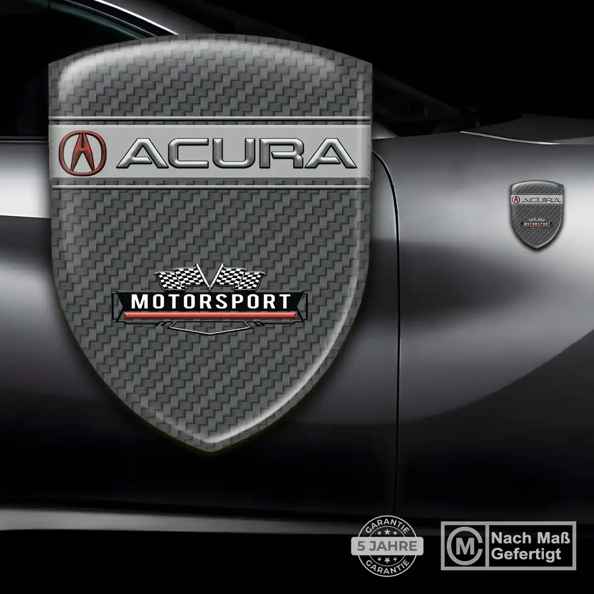 Acura Aufkleber 3D Gel Embleme Interieurdesign