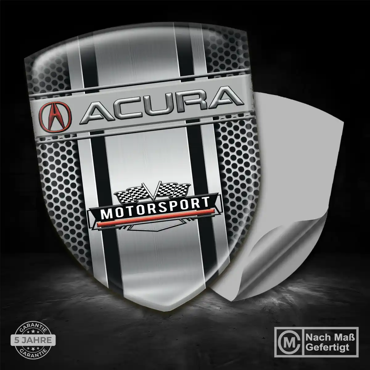 Acura Aufkleber 3D Gel Embleme Limitierte Auflage