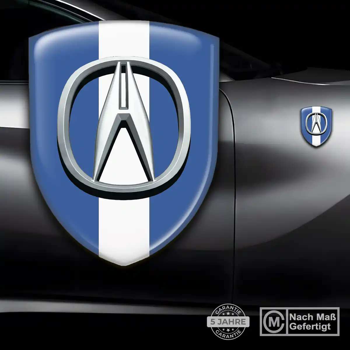 Acura Aufkleber 3D Gel Embleme Stilvolles Design