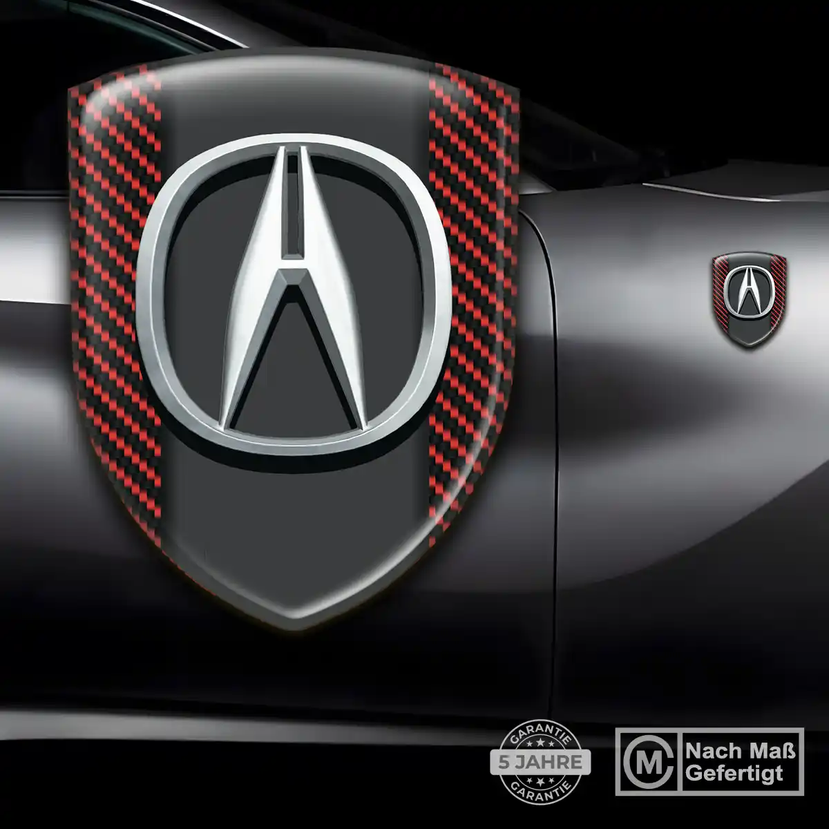 Acura Aufkleber 3D Gel Silikon Auto Hohe Qualität