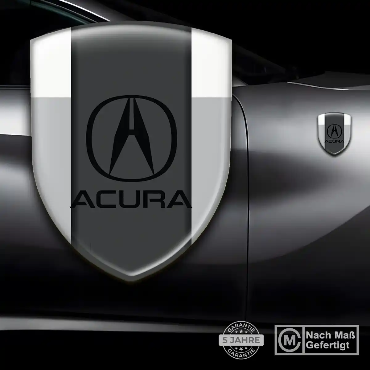 Acura Aufkleber 3D Gel Silikon Auto Interieurdesign