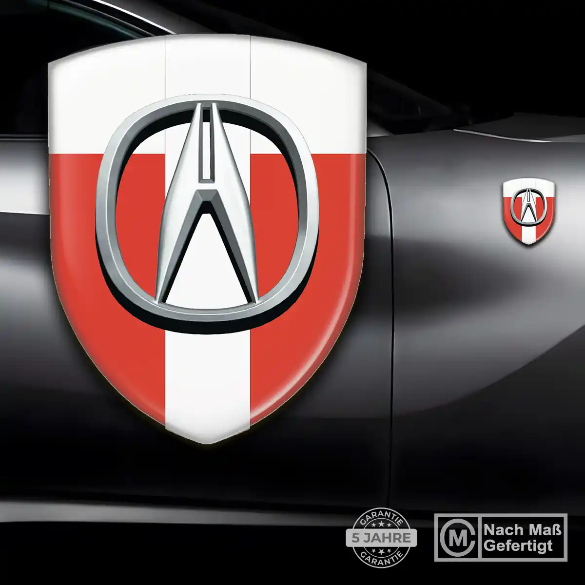 Acura Aufkleber 3D Gel Silikon Auto Luxus-Edition