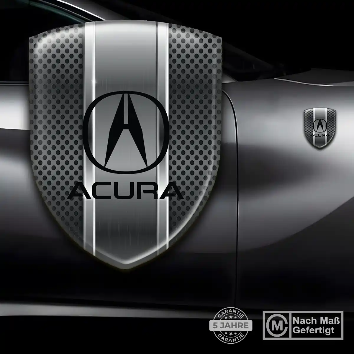 Acura Aufkleber 3D Gel Silikon Auto Premium-Edition