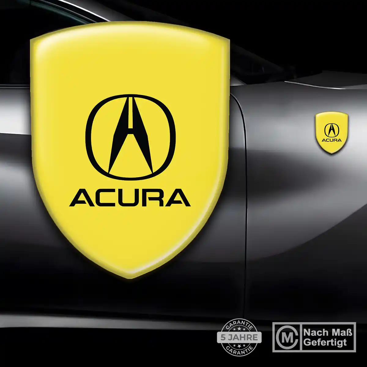 Acura Aufkleber 3D Gel Silikon Auto Stilvolles Design