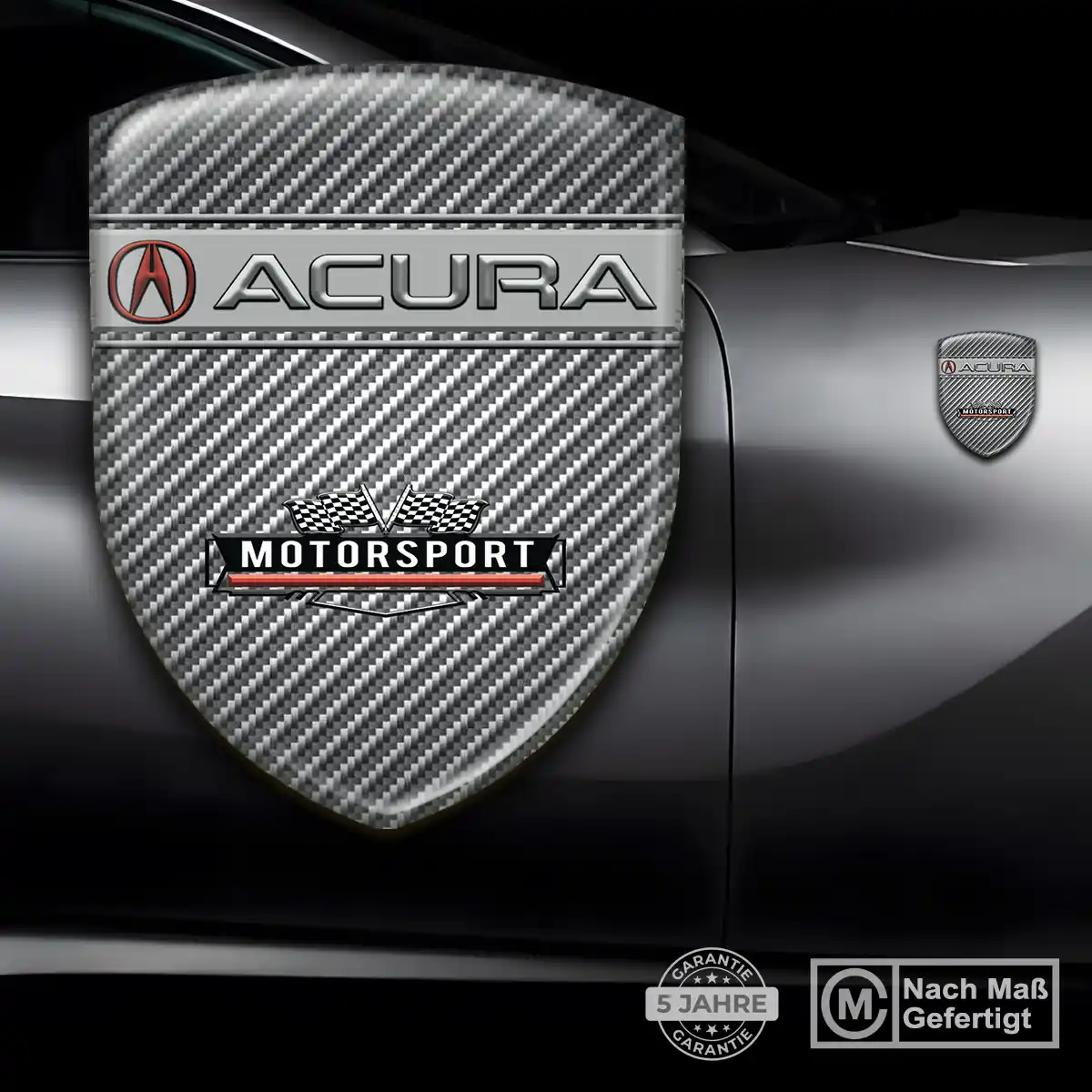 Acura Aufkleber 3D Gel Silikon Exterieurdesign