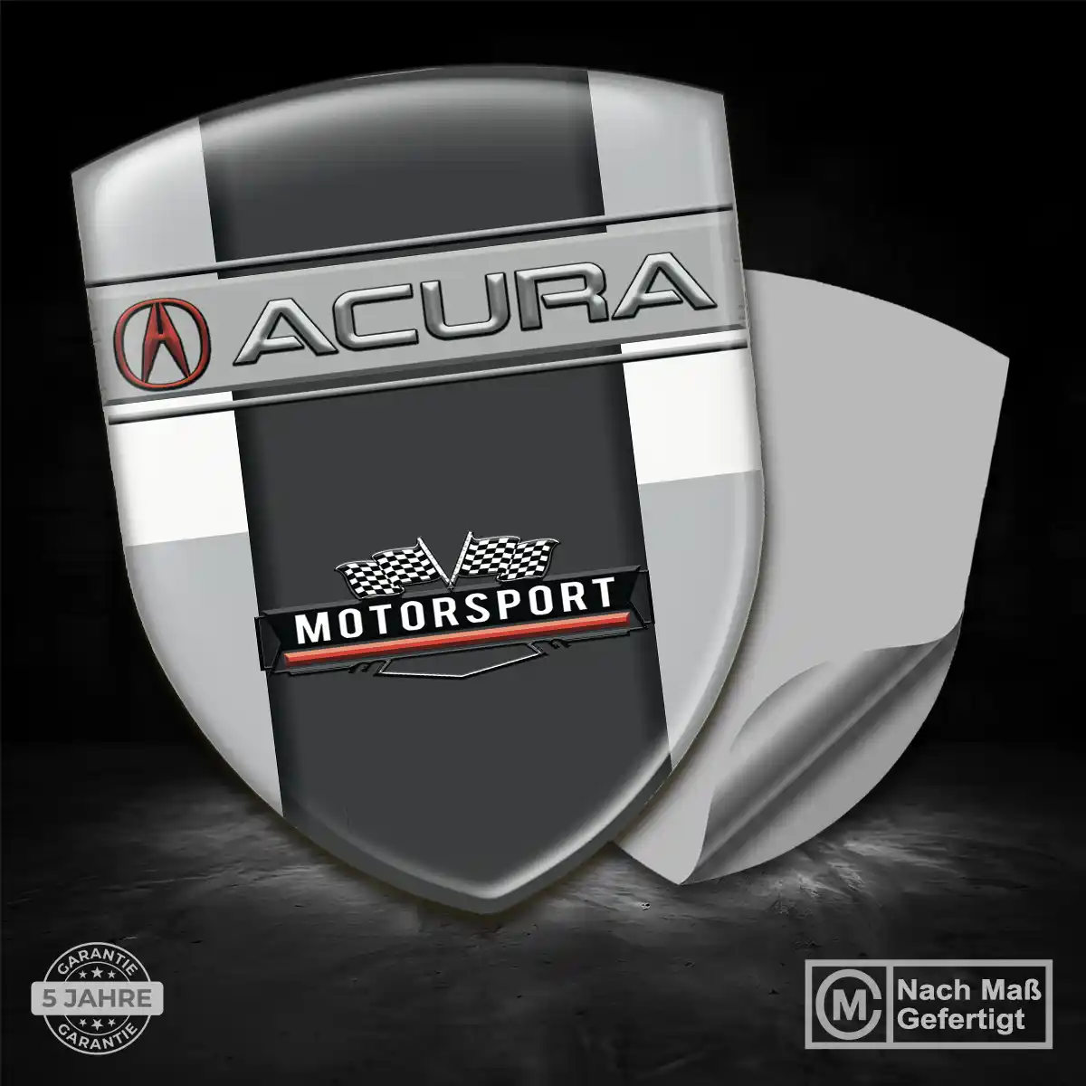 Acura Aufkleber 3D Gel Silikon Luxus-Edition