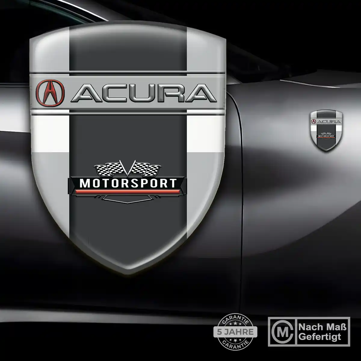 Acura Aufkleber 3D Gel Silikon Luxus-Edition